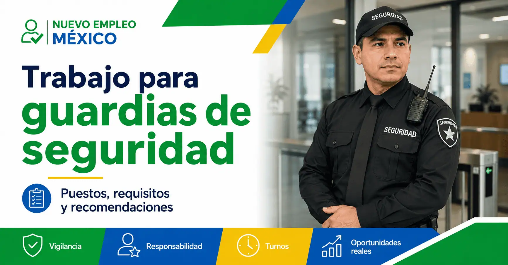Trabajo para guardias de seguridad