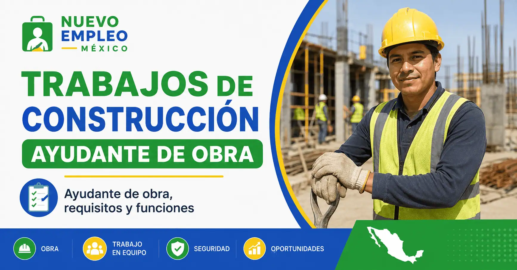 Trabajos de construcción y ayudante de obra