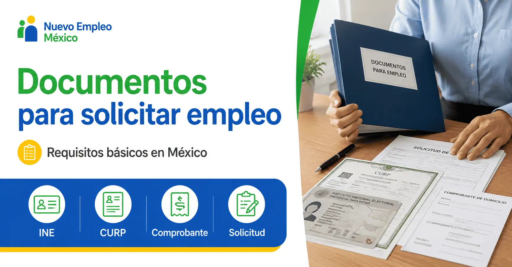 Documentos necesarios para solicitar empleo en México