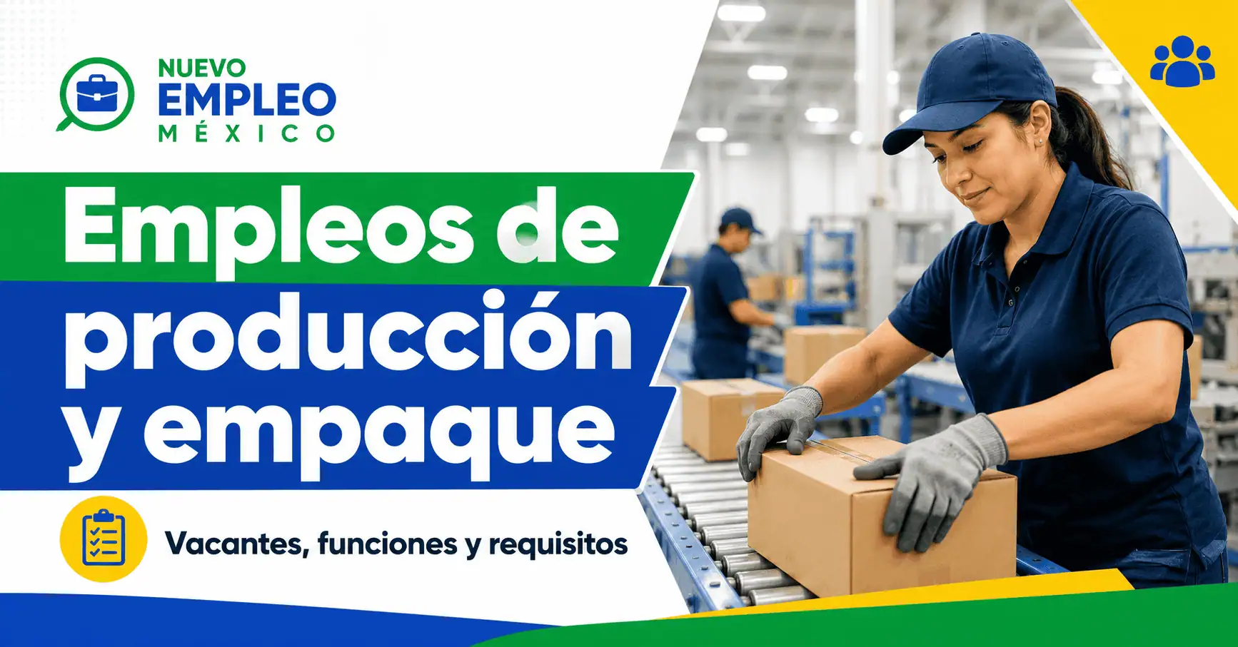 Empleos de producción y empaque